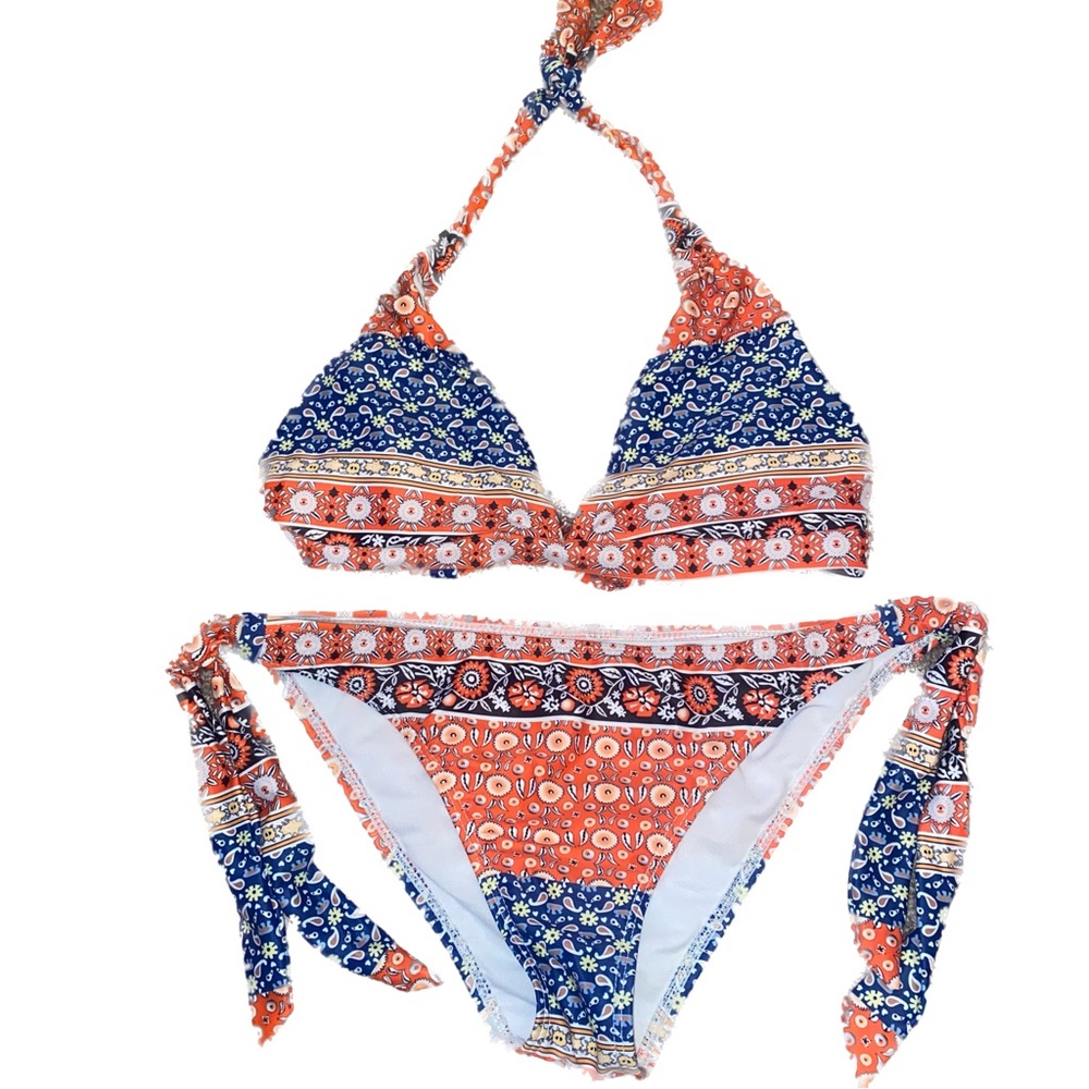 Bandeau Tie Bikini - Womens Large